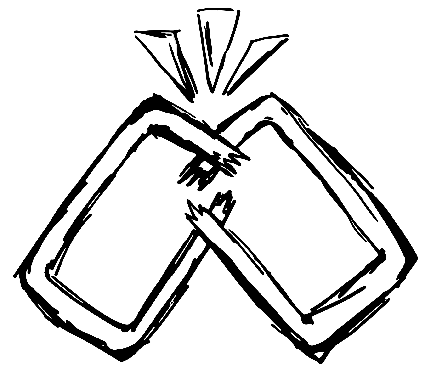 Breaking Chains Studio drawn logo
